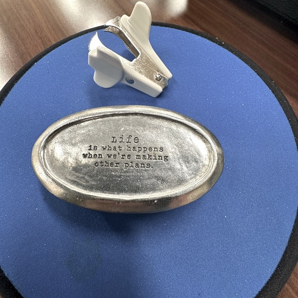 VTG Pewter Ring Holder w/Lid - Picture 4 of 5